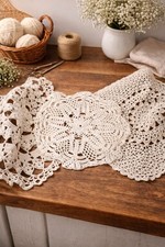 🧶Lot De 3 Grands Napperons