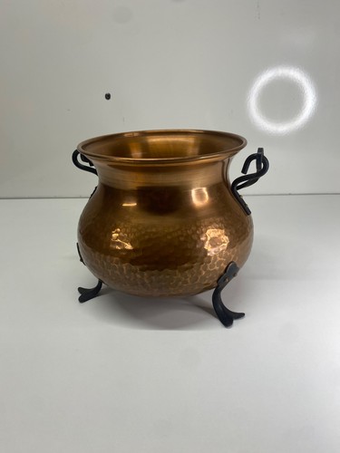 Cache pot forme chaudron - cache,