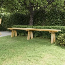 Banc de Jardin 220 cm Bois de