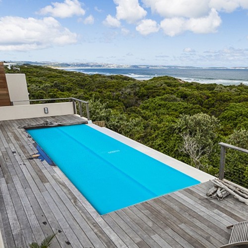 Arebos bâche solaire piscine - bâche,