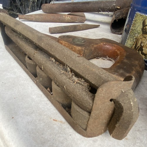 Vintage blacksmith forging - vintage,