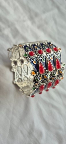 Bracelet manchette berbère - bracelet,