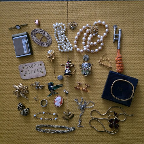Lot brocante bijoux - (, déco
