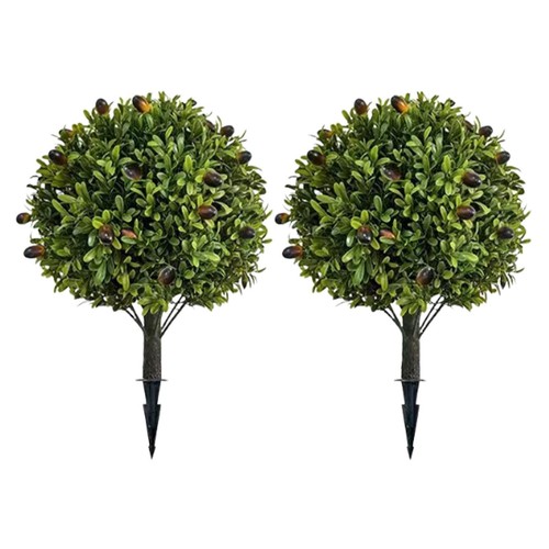 Lot arbres topiaires - lot, 2