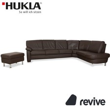 Hukla Canapé D'Angle En Cuir