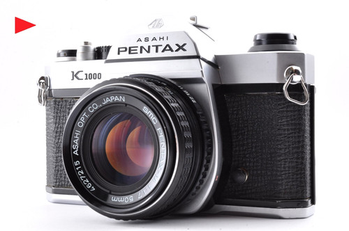 Pentax k1000 35mm film - k1000, camera
