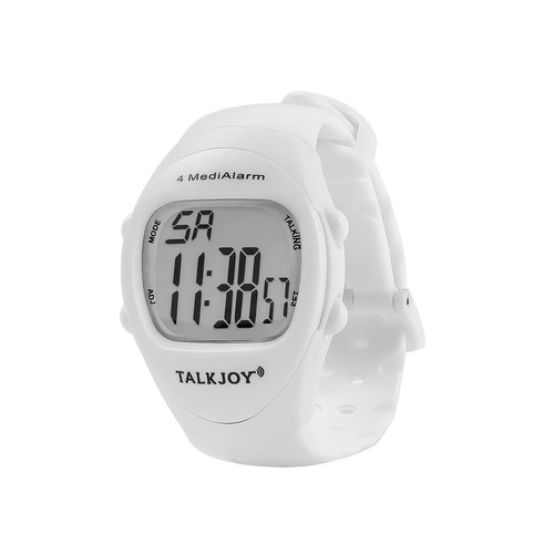Montre parlante blanche