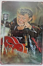 PLAQUE METAL VINTAGE 20X30