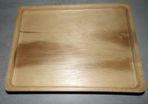 Assiette plateau en bois - en,