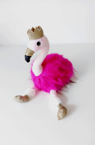 Peluche doudou flamant rose - peluche/doudou,