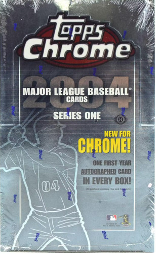 2004 topps chrome baseball - chrome,