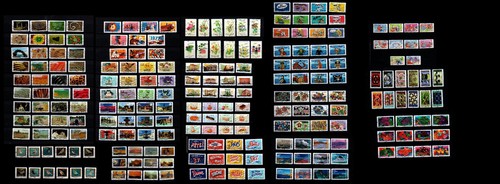 Série timbres français - timbres,