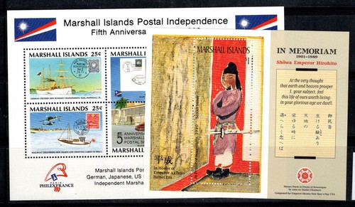 îles marshall 1989 bl - 1989,