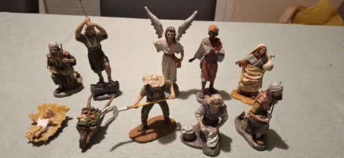 Lot santons crèche noël - lot,