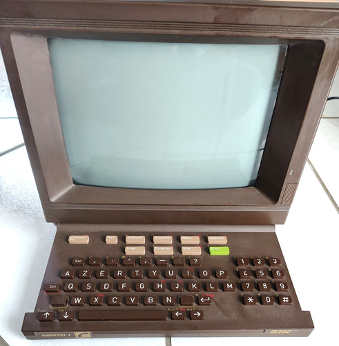 Vintage minitel rtic nfz - 1,