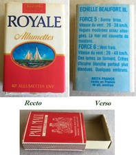 Vintage Royal Beaufort III Seita Collector Matchbox (Empty)