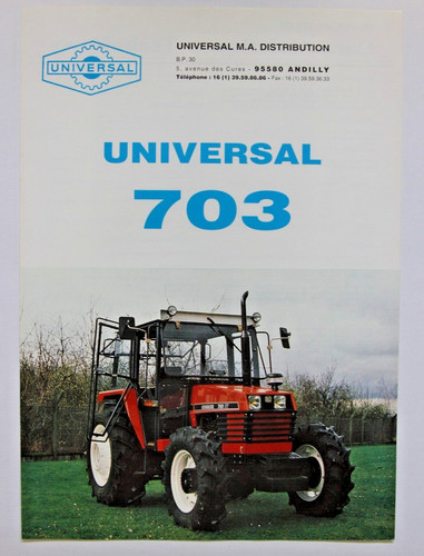 Prospectus brochure tracteur - prospectus,