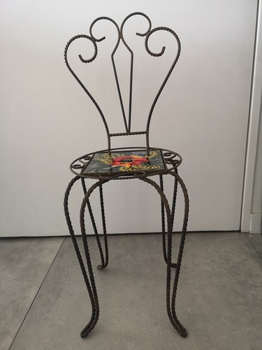 Petite chaise fer - petite, en