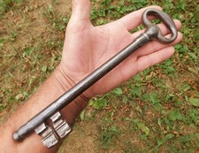 27cm old large, large key 17-18th century, forged key, castle, antique key