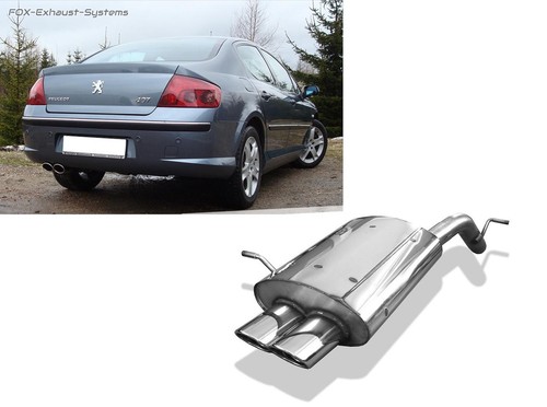 Silencieux sport peugeot 407 - silencieux,