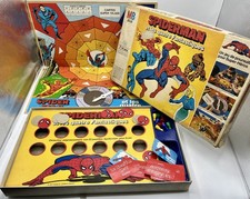 SPIDERMAN & the Fantastic Four - Board Game MB 4766, 1977 - Medium Condition