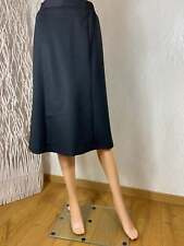 Jupe noire doublée taille haute élastique création française Gévana - 40