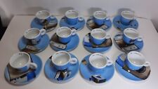 12 Cup Service ILLY COLLECTION 2002 NORM JANE Coffee