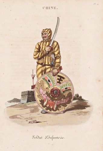 Costume soldat chinois - costume,