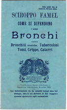 Syrup "Famel - advertising brochure early twentieth century