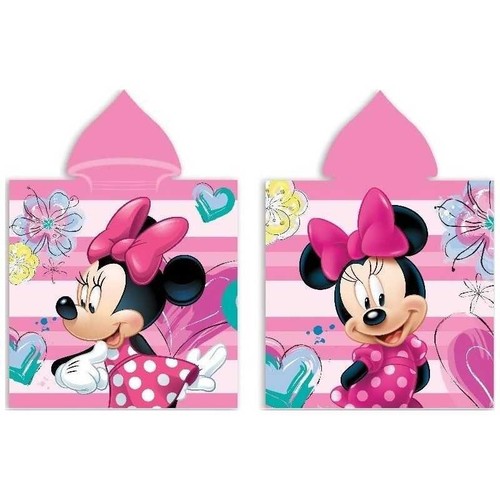 Poncho bain plage minnie - bain,