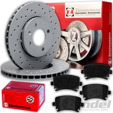 Disques De Frein Sport + Plaquettes Arrière Pour Audi TT 8J Coupé Roadster