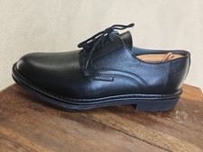 Mephisto "Marlon" Goodyear Welt Air Relax Black Men's 9 Leather Shoes NWOB Derby