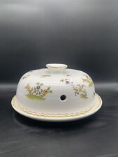 Beautiful earthenware cheese bell mustiers decorations 18th century signed CM