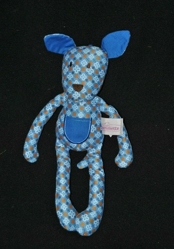Peluche doudou chien loup