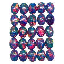 12 Pièces Opale Noire