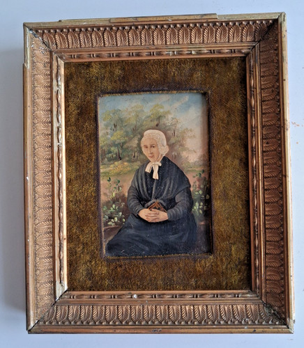 Peinture huile sur panneau - peinture,