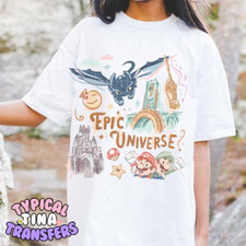 Retro Epic Universe Comfort Colors Shirt, Family Universe Park Trip TShirt S-5XL
