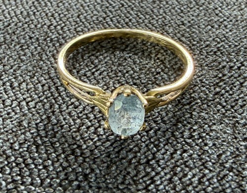 Bague carats avec topaze - bague,