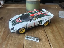 Kyosho Lancia Stratos HF Rally 77 Monte Carlo No. 1 Diecast Car 1:18 No. 08132A