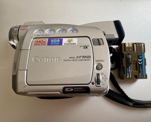 Canon mini dv camcorder - canon, zr