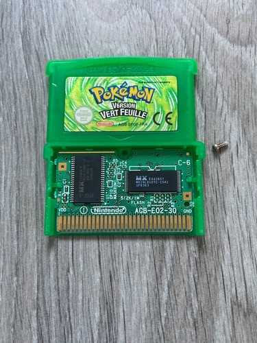 Pokémon version vert feuille - pokémon,