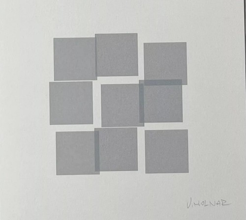 Vera molnar sérigraphie - vera,