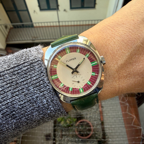 Montre homme flipper vintage - homme,