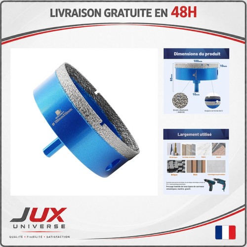 Foret diamanté 100 - , mm
