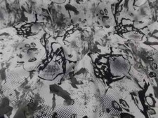 Tissu Jersey coton lycra blanc