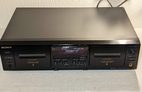 Platine double cassette sony - cassette,