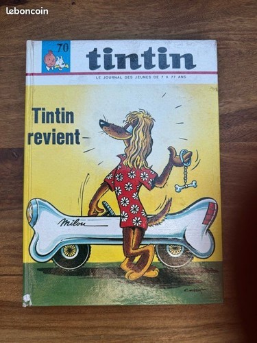 Journal tintin recueil - journal, de