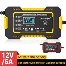 Charge Car Battery the Russian