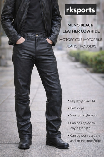 Rksports jean moto cuir - jean,