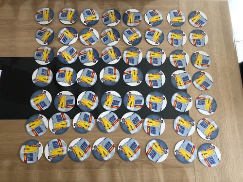 Lot 56x sous verres - 56x, sous-verres